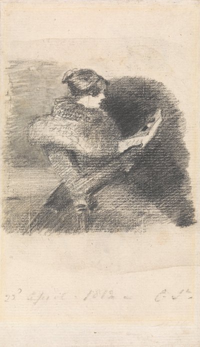 Mary Constable leyendo de John Constable